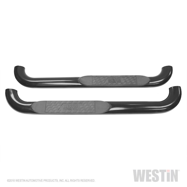 Westin Automotive 02-08 DODGE RAM REG CAB 1500/03-09 2500/3500/08-09 4500/5500 BLACK PLATINUM OVAL STEP BAR 21-2325 - main